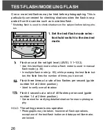 Preview for 26 page of Konica Minolta MAXXUM FLASH 5600HS (D) Instruction Manual