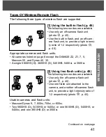 Preview for 41 page of Konica Minolta MAXXUM FLASH 5600HS (D) Instruction Manual