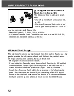 Preview for 42 page of Konica Minolta MAXXUM FLASH 5600HS (D) Instruction Manual