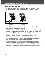 Preview for 44 page of Konica Minolta MAXXUM FLASH 5600HS (D) Instruction Manual