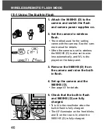 Preview for 46 page of Konica Minolta MAXXUM FLASH 5600HS (D) Instruction Manual