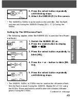 Preview for 49 page of Konica Minolta MAXXUM FLASH 5600HS (D) Instruction Manual