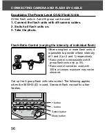 Preview for 56 page of Konica Minolta MAXXUM FLASH 5600HS (D) Instruction Manual