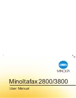 Konica Minolta Minoltafax 2800 User Manual preview