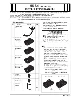 Konica Minolta MK-734 Installation Manual предпросмотр