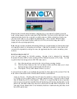 Preview for 23 page of Konica Minolta MS 2000 Installation And User Manual