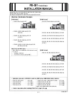 Preview for 1 page of Konica Minolta PB-501 Installation Manual