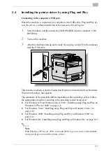 Preview for 36 page of Konica Minolta PCL-400 User Manual