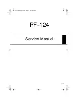 Konica Minolta PF-124 Service Manual preview