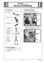 Preview for 1 page of Konica Minolta PK-511 Installation Manual