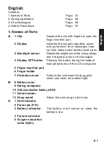 Предварительный просмотр 13 страницы Konica Minolta PULSOX-1 Short Form Instruction Manual