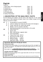 Предварительный просмотр 15 страницы Konica Minolta PULSOX-300 Short Form Instruction Manual