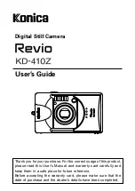 Предварительный просмотр 1 страницы Konica Minolta Revio KD-410Z User Manual