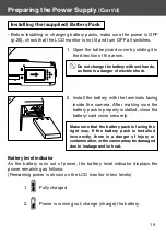 Предварительный просмотр 19 страницы Konica Minolta Revio KD-410Z User Manual