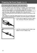 Предварительный просмотр 22 страницы Konica Minolta Revio KD-410Z User Manual