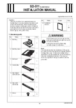 Konica Minolta SD-511 Installation Manual preview