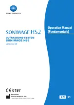 Предварительный просмотр 1 страницы Konica Minolta SONIMAGE HS2 Operation Manual