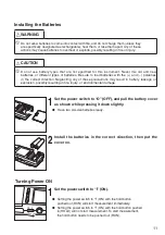 Предварительный просмотр 13 страницы Konica Minolta T-10A Instruction Manual