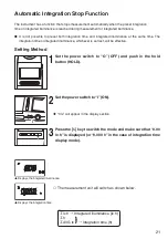 Предварительный просмотр 23 страницы Konica Minolta T-10A Instruction Manual