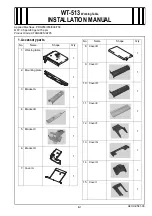 Preview for 1 page of Konica Minolta WT-513 Installation Manual