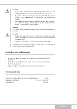 Preview for 3 page of Konifera BD 676714 Assembly And Operating Instructions Manual