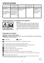 Preview for 32 page of Konifera BW31000 Instructions For Installation And Operation Manual