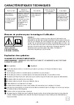 Preview for 42 page of Konifera BW31000 Instructions For Installation And Operation Manual