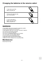 Предварительный просмотр 61 страницы Konifera BW31000LED Assembly Instructions Manual