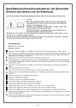 Предварительный просмотр 3 страницы Konifera BW92300 Installation Instruction