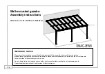 Preview for 106 page of Konifera SNAC-BW8 Assembly Instructions Manual