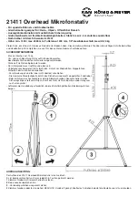 Preview for 1 page of König 21411 Manual