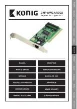 Предварительный просмотр 21 страницы König CMP-NWCARD22 Manual