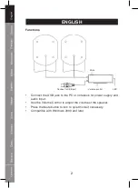 Preview for 2 page of König CMP-SPUSB20 Manual