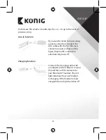 Preview for 4 page of König CSBTHS100BL Manual