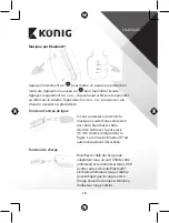 Preview for 12 page of König CSBTHS100BL Manual