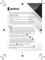 Preview for 51 page of König CSBTHS100BL Manual