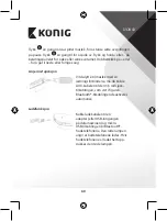 Preview for 60 page of König CSBTHS100BL Manual