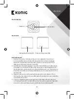 Preview for 6 page of König CSBTSP100 Manual