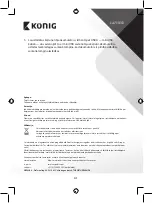 Preview for 41 page of König CSBTSP100 Manual