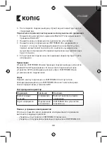 Preview for 48 page of König CSBTTRNSM100 Manual