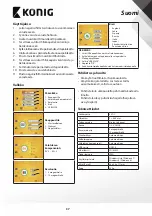 Preview for 37 page of König CSFILMSCAN200 User Manual