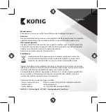 Preview for 11 page of König CSPSP100BL Manual