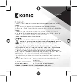 Preview for 13 page of König CSPSP100BL Manual