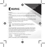 Preview for 23 page of König CSPSP100BL Manual