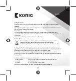 Preview for 27 page of König CSPSP100BL Manual