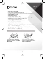 Preview for 3 page of König DVB-T2 FTA10 Manual