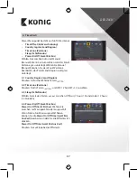 Preview for 37 page of König DVB-T2 FTA10 Manual