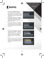 Preview for 58 page of König DVB-T2 FTA10 Manual