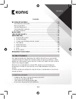 Preview for 124 page of König DVB-T2 FTA10 Manual