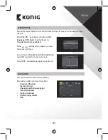 Preview for 201 page of König DVB-T2 FTA10 Manual